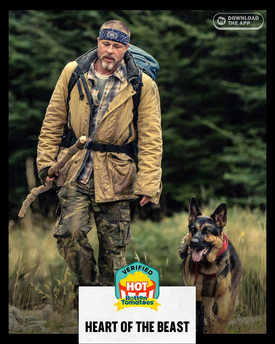 GiulioCine's tweet photo. 🐶 El público dice que #HeartOfTheBeast es HOT al 94% en @RottenTomatoes🍿 https://t.co/8qa5Cv3f65