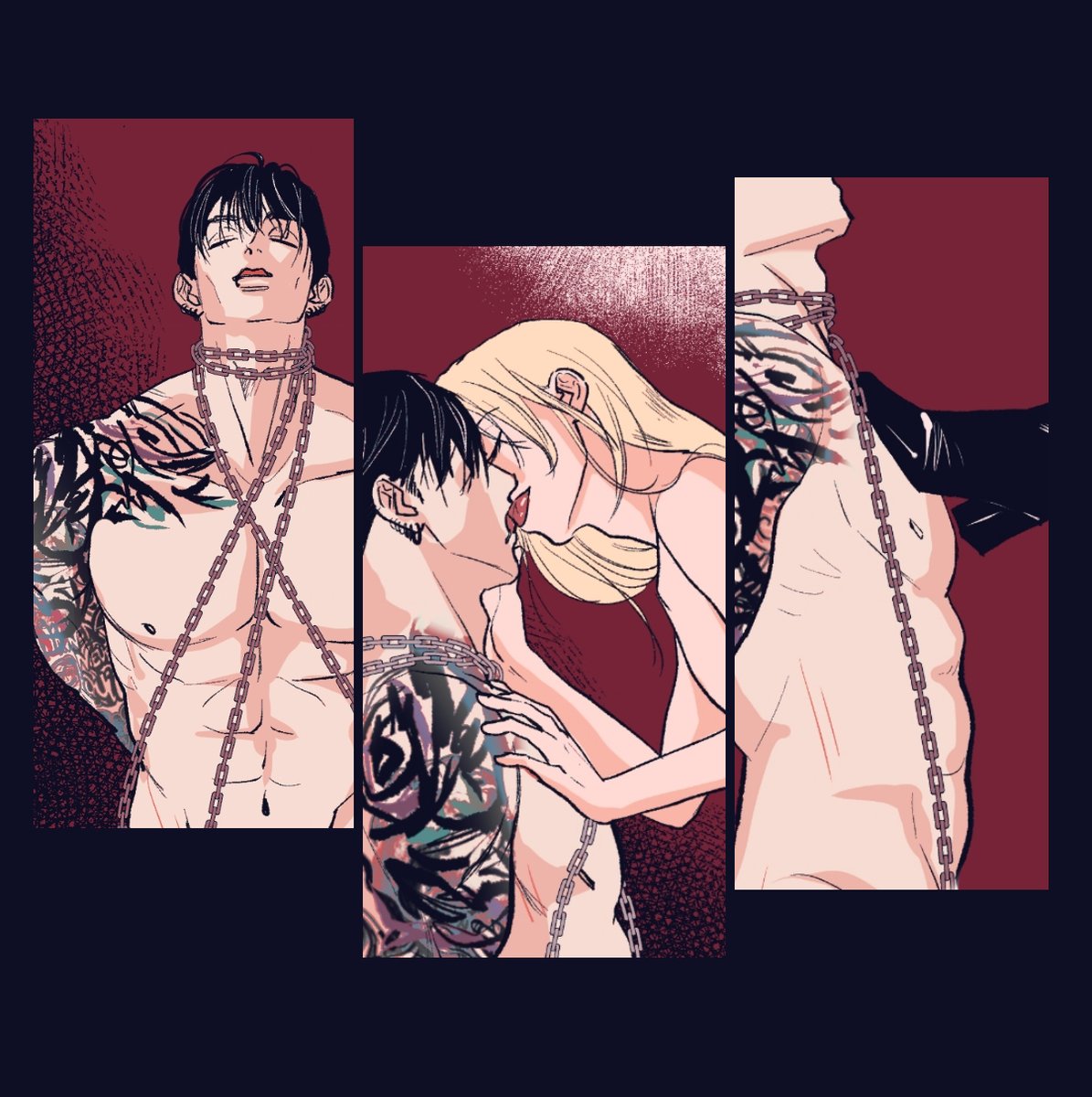 5duelle's tweet photo. Slave for you

⛓️🔪🛠️⛓️🩸🚬🔩⛓️ https://t.co/lB9LRMOGog