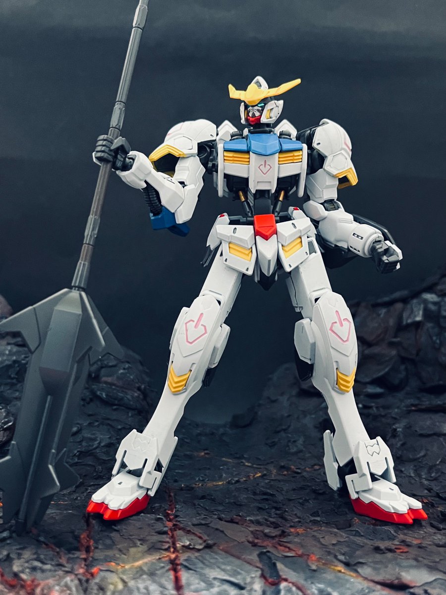 stomdad's tweet photo. バルバトス用、ジオラマ完成しました。
なんか、雰囲気だけでも感じとって下されば幸いだす。

ゴーグ用とほぼ同じ💦

＃ジオラマ
＃プラモデルを作る人と繋がりたい
＃機動戦士ガンダム鉄血のオルフェンズ https://t.co/bUmhjjsZSq