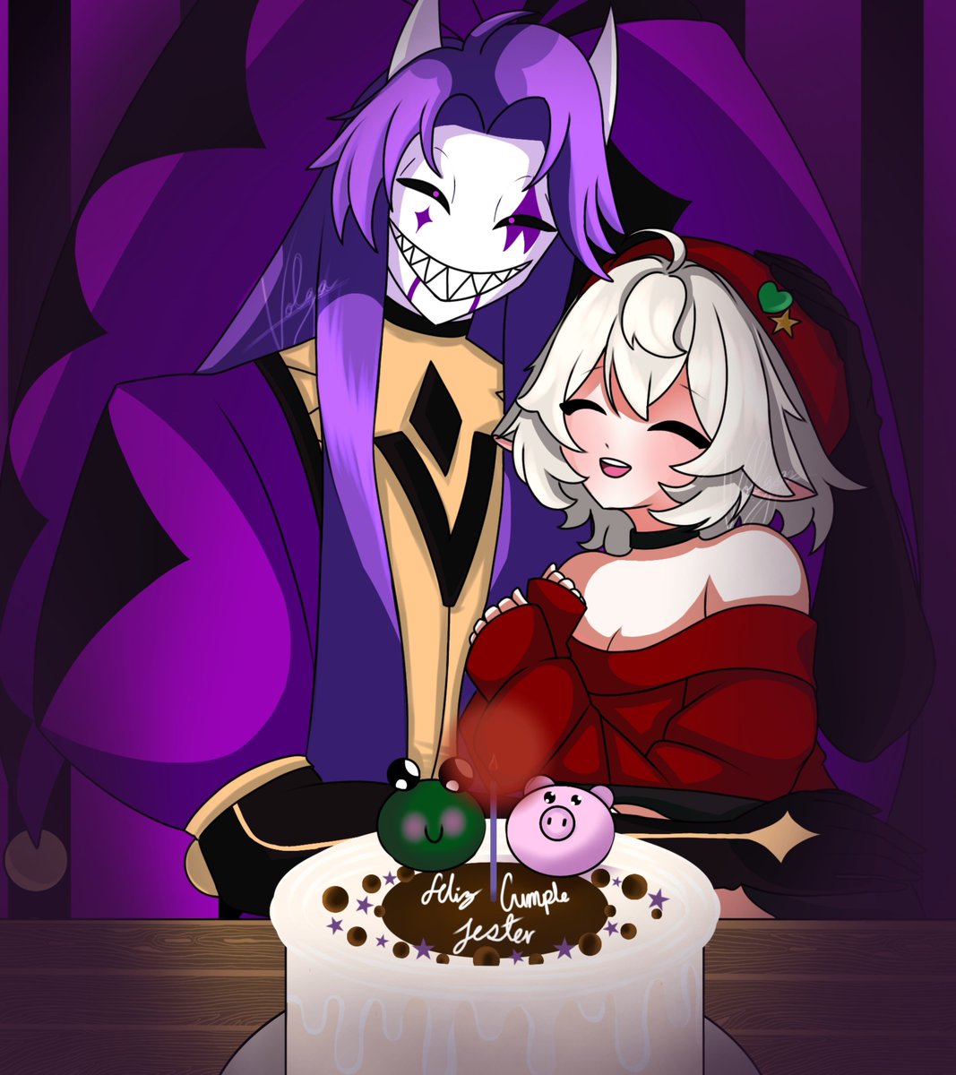 VOLG4A's tweet photo. Happy birthday to yooou ‼️

#Jester #tfc #mc https://t.co/iuwqouetzw