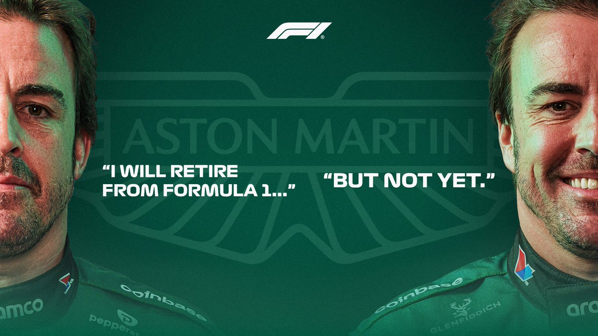 F1's tweet photo. That was an agonising few seconds 😅

#F1 @alo_oficial https://t.co/AiQRl2chYL