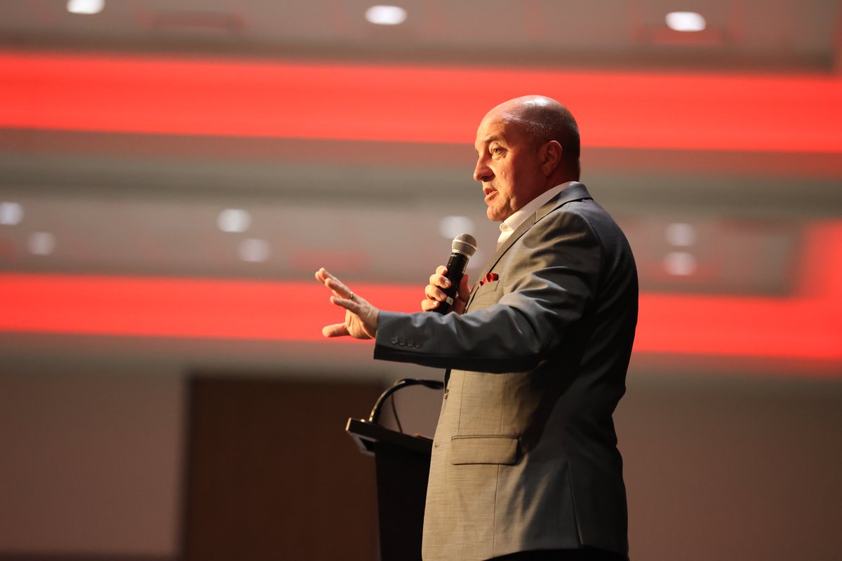 DevelopNebraska's tweet photo. Honored to have Husker Athletic Director Troy Dannen give the morning keynote at the 2026 Governor’s Summit!  

In the rapidly evolving landscape of college athletics, AD Dannen is leading with vision, clarity, and decisiveness. https://t.co/2ndoxPrOnR
