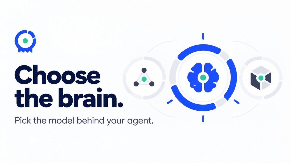 TrenchrRH's tweet photo. The strategy is yours. The brain is a choice too.

$Trenchr lets you select an AI model for your agent and switch it later. Different models bring different ways of reading the same market page, while your strategy, instructions and vault limits shape the job they are asked to do.

On a busy day, the shared AI budget may require a cheaper fallback model for one decision. The receipt names the model that actually answered, and the agent tries your chosen brain again on its next check. In the Brain League, models never switch mid-race; they rest instead so the comparison stays fair.

https://t.co/fwyQiFddHz
0x1411ce34688de2fa995a2acb617f5340cb16ee87