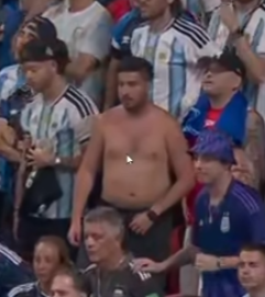 Wasaperson_'s tweet photo. @DatChaosGuy Reminds me of this screenshot I took of this guy from Argentina vs England https://t.co/cqpZL4tnq6