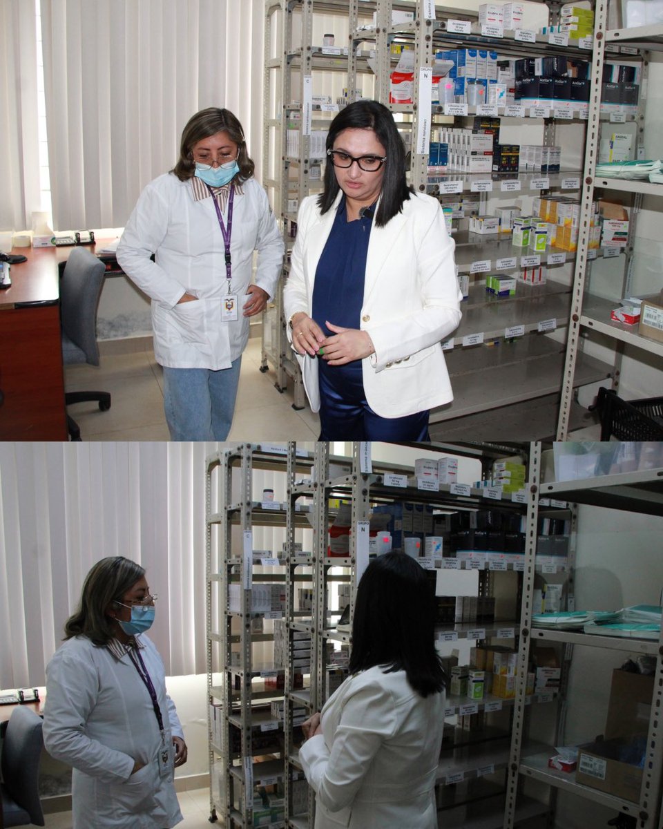 Salud_Ec's tweet photo. Estamos donde la gente nos necesita, en territorio.🔍

#Quito | La viceministra de Gobernanza de la Salud, Dra. Wendy Gavica, supervisó los Centros de Salud Tipo A Obrero Independiente y San José de Monjas.

Se dispuso:
• Elevar el abastecimiento de medicamentos y dispositivos médicos al menos al 60 % en ambos centros y el crecimiento progresivo.
• Organizar el archivo pasivo en Obrero Independiente.
• Dar mantenimiento a los sillones odontológicos en San José de Monjas.

En 21 días volveremos para verificar el cumplimiento.

#DepuraciónEnSalud #SupervisiónEnTerritorio #CumplimientoProgresivo