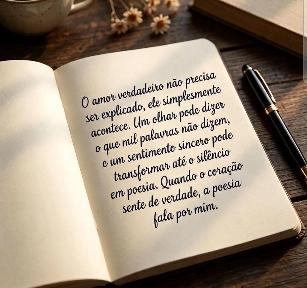 NeySilv91817618's tweet photo. Eu gosto de escrever sobre o amor porque ele toca meu coração. Há sentimentos que as palavras não conseguem explicar, então a poesia fala por mim. Em cada verso, deixo um pouco do que sinto, transformando em palavras aquilo que meu coração não consegue guardar em silêncio. https://t.co/W6uMps3TzG