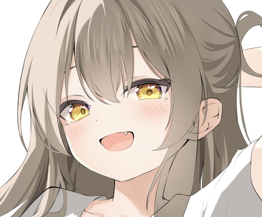 Teruru_painting's tweet photo. 前歯を見せるか見せないかでめちゃ悩んでるんですけど、うーむ🤔
どっちもかわいい… https://t.co/oMRHnHzcdS