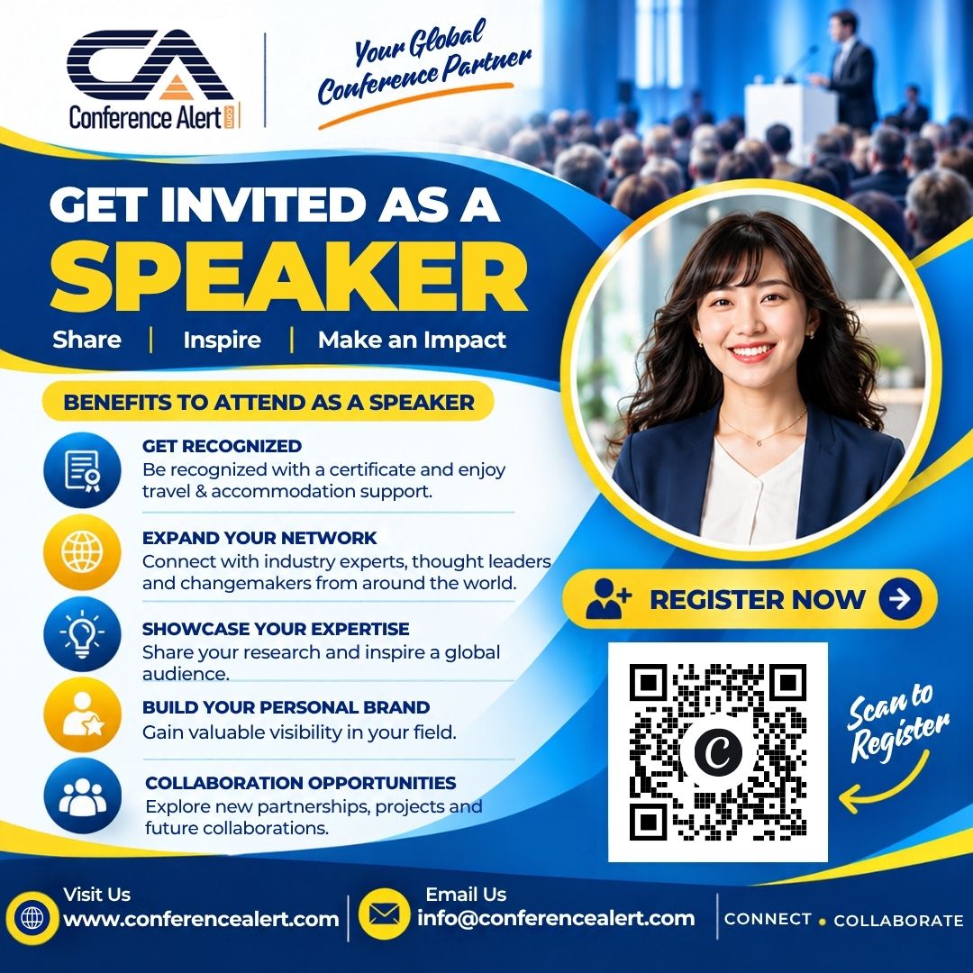 Conf_Alert_Com's tweet photo. Call for Speakers | Share. Inspire. Make an Impact.

Conference Alert connects speakers with opportunities to present their work at international conferences across diverse academic and professional fields.

Register as a Speaker:
https://t.co/CqWU2qUcrW

#ConferenceAlert https://t.co/lgwuxAGwqR