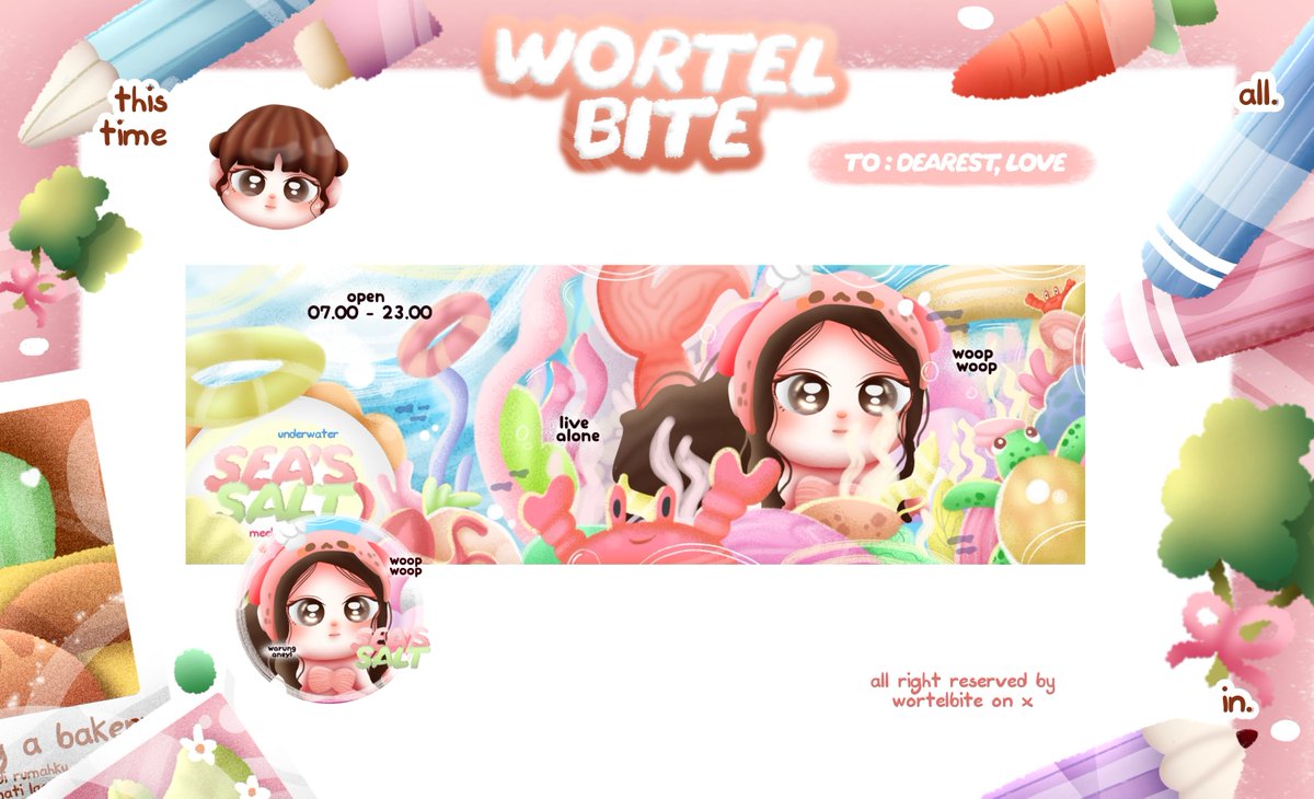 wortelbite's tweet photo. help repost ⁉️ . . .
arigato teman— timun! ✉️

hai dikarenakan aerin sudah lost spark sama kedua katalog ini, aku akan menjual as template. 🤩💭 aku jual miring sekali hargana karena sudah pernah aku pakai! ayo di adopt :3 ☀️ 

💌 DM/TELE 
🦷 PRICE 145K/template

stfu. #bealanja https://t.co/aUF2z12yWz
