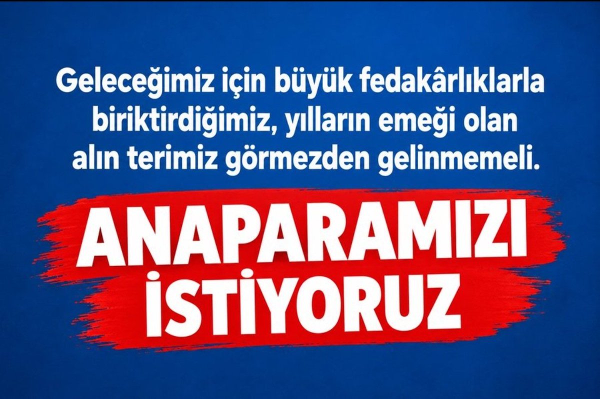 gnkarkar's tweet photo. Emeklerimizi, paralarımız geri istiyoruz!!!

@RTErdogan
@memetsimsek

#AnaParamızıGeriVerin https://t.co/hzE8gpA7kQ