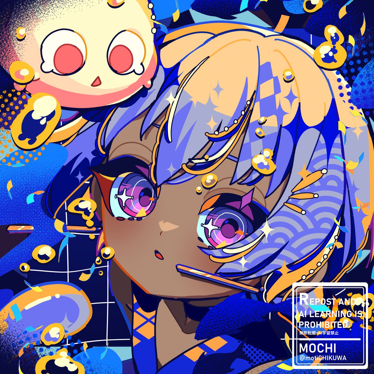 motiCHIKUWA's tweet photo. #Skeb 
skebイラスト納品しました〜！この度はリクエストいただき誠にありがとうございました！🪼 https://t.co/s9hTvSOXYd
