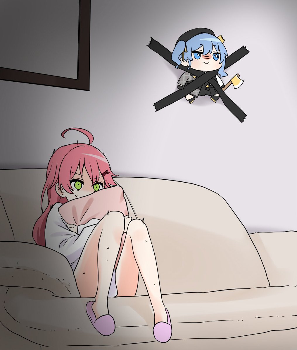 felutiahime's tweet photo. ホラー映画?の鑑賞会

#miko_Art #ほしまちぎゃらりー https://t.co/QVNFRtoHdD