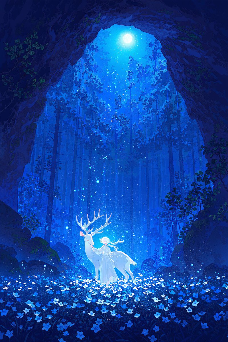 Yailluu017's tweet photo. シカと少女
Deer and girl https://t.co/MLHBn7vKsj