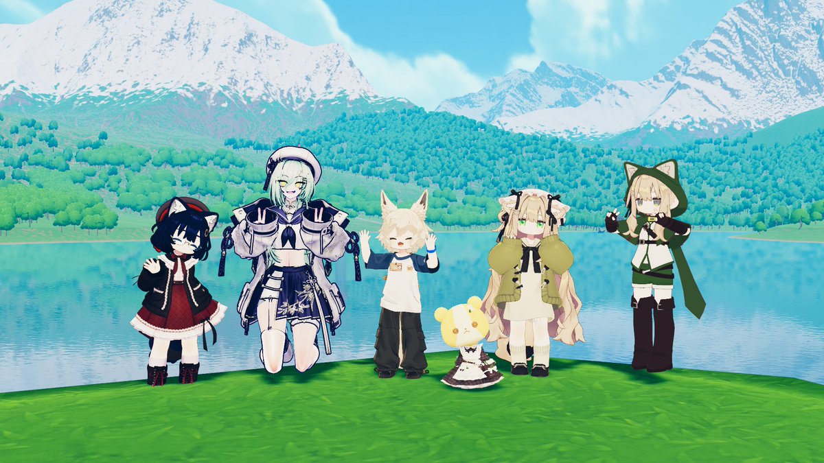 ncrs__t's tweet photo. 昨日も楽しかったです(*´ω｀*)
#VRCダルウィニー https://t.co/gPBJYnuqjA