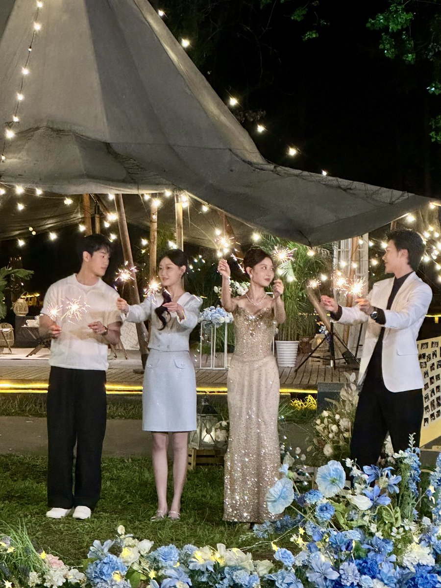 seoyoungwondan's tweet photo. #HeartSignalS9 

Bohan really posted a whole essay on Weibo, It was such a good one, though 

Dear Miss Wu, wishing you well as you read this letter. I don’t think I’ve ever called you that before, XingXing. At this special moment, I wanted to write this letter to you. At first, I thought Sun Bohan was just an ordinary person, stubborn, quiet, not very social and sometimes even a little clueless when it came to romance. Just the silly, goofy guy everyone saw. People used to ask me what kind of love I wanted. I said I wanted and admired a love that grows slowly and steadily over time. Until one day, a girl in a white dress unexpectedly walked into my world. 
Looking back at this journey of falling in love, when I first arrived at the Heart Signal house, I was filled with unfamiliarity and nervousness. Everything was new the environment, the people. I had no idea what I would gain from this experience, and I never expected that a gentle encounter would end up running through my entire summer. At the beginning, I was always careful, slow to warm up and clumsy. I did so many things that were probably quite funny in hindsight. I didn’t know how to express my feelings directly, so all I could do was quietly pay attention and secretly care. Along the way, we went through so much the moments of testing each other’s feelings while rowing, the uncertainty and anxiety when we were separated during my hospital stay, and that healing moment of looking at the stars together from that little hospital room. There was so much more that happened between us off-camera too. I remember all the gentle little moments we shared. I remember how we slowly opened our hearts to each other. I remember encouraging each other when we were lost and uncertain.  And I remember how even heavy rain and hail couldn’t stop us from finding our way toward each other with the affection and certainty in our eyes impossible to hide. All those conversations, all that time together, all that companionship… those moments when we lowered our guards and sincerely gave each other our hearts. What I’m most grateful for throughout this journey is that my preference and determination were never one-sided.
Someone responded to my cautious little steps. Someone understood my quiet efforts. Someone caught and embraced my sincerity and passion. Your gentleness, purity and kindness healed my awkwardness and insecurities. You slowly gave me the courage to face my feelings and be honest about my heart. I really like Faye Wong’s song “Years Flow Like Water.” There are lyrics about a purple star passing by and about how, in this lifetime, when two people destined to meet cross paths, they simply cannot escape it. I think meeting you gave both my love at first sight and the love that grew afterward their answers. You are the encounter that was destined for me, and the unexpected heartbeat outside the order of my world. For all the futures ahead, I want to see Beijing through all four seasons with you. I look forward to spending every weekend with you, seeing mountains, rivers, lakes and seas together, and going wherever you want to go. No matter how the universe changes, this little asteroid of mine will forever orbit around you, my star. I’m determined to be a person devoted entirely to XingXing. And thank you, Miss Wu. Because of you, I now have a place in this city where I feel most at ease. My XingXing, please take good care of me.