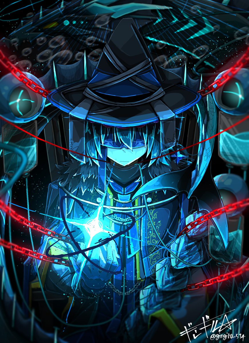 gingiru_514's tweet photo. 深海の魔女 https://t.co/oyQfcBJIKM