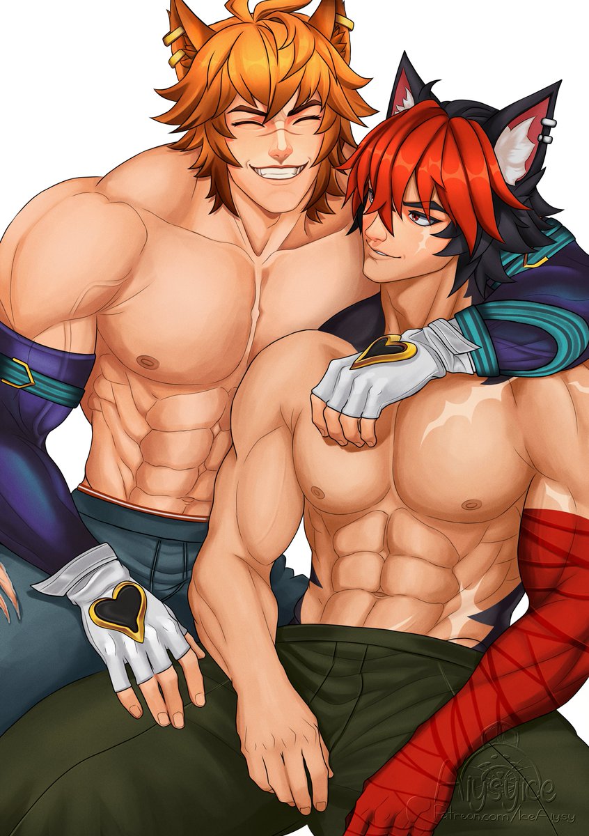 Aiysyice's tweet photo. Bros 👊 #Sett #heartsteel #KomanoManato #zzzero https://t.co/9p9jORCpYS