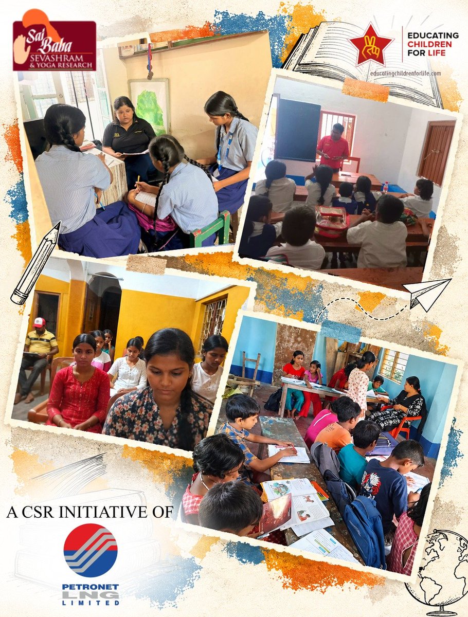 IBhalotia's tweet photo. Empowering young minds, one classroom at a time. π
A CSR initiative by Petronet LNG Limited, in association with Sai Baba Sevashram & Yoga Research and Educating Children for Life.
#CSR #EducationForAll #saibabasevashramandyogaresearch #EducatingChildrenForLife #PetronetLNG https://t.co/hXfHJjHLrE