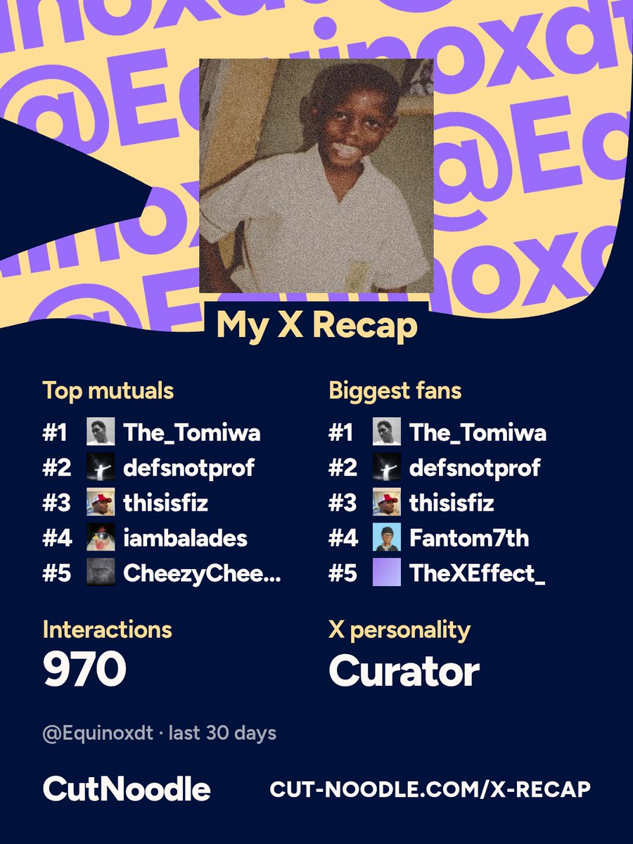 Equinoxdt's tweet photo. @The_Tomiwa na my burner account atp
None of the interactions between me and @thisisfiz have been design related btw ๐ https://t.co/bs5WFq7OD8