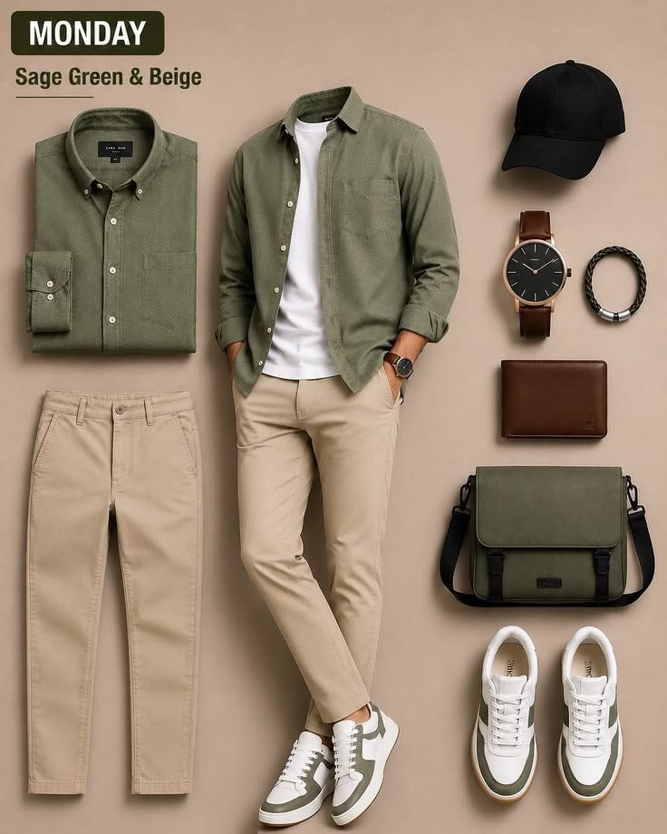 MensCanvas's tweet photo. Full Week Dressing Guide:

1. https://t.co/TEgtvCyW8c