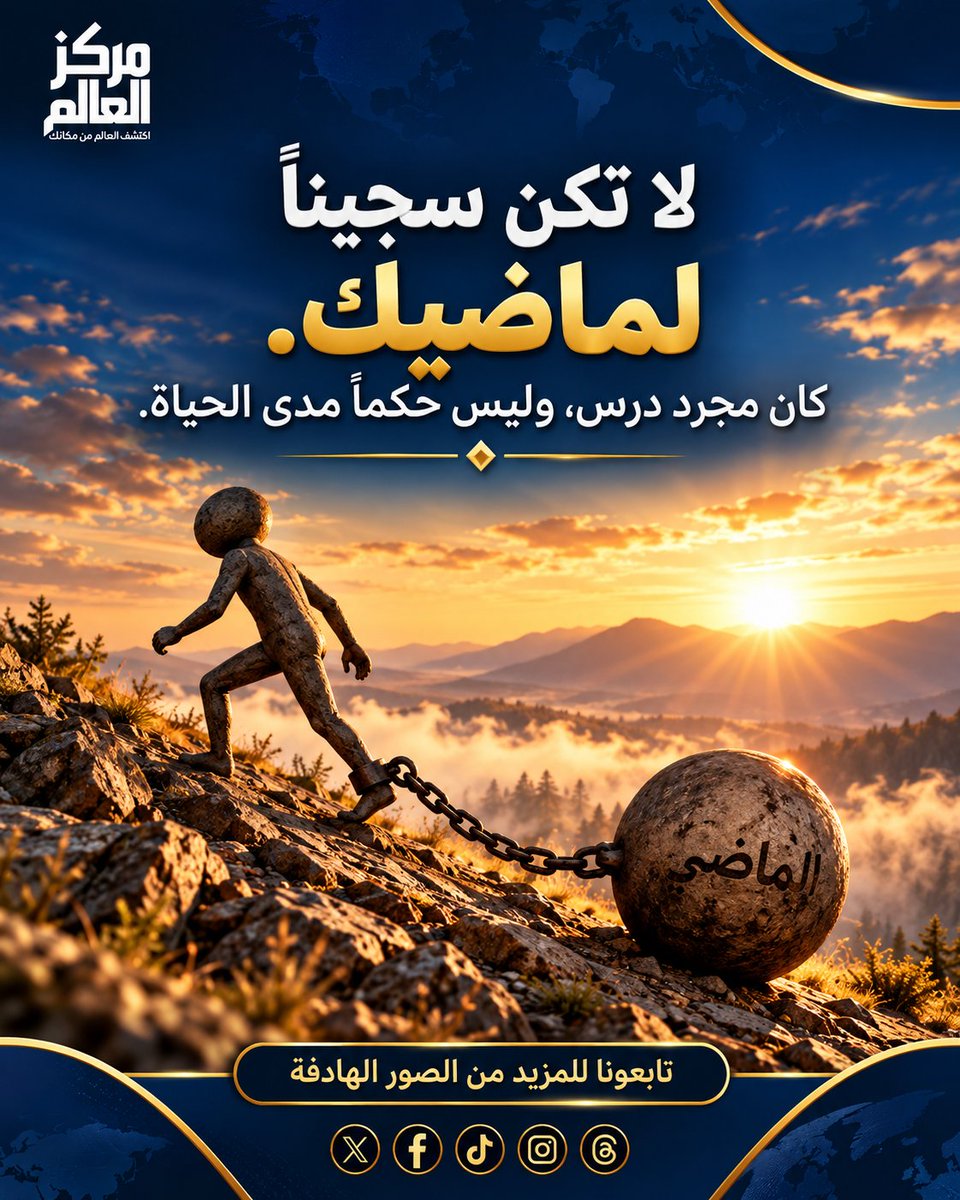 Markazalalam1's tweet photo. مش كل حاجة وجعتك تستحق تفضل شايلها معاك…
في حاجات لازم تسيبها وراك، مش عشان نسيتها، لكن عشان اخترت نفسك. 🤍

الماضي انتهى بدوره، ودورك دلوقتي تبدأ من جديد.
لو الكلام جه على جرح ق��يم، شارك الصورة مع حد محتاج يسمعها. 🖤 https://t.co/lBuZ0967ew