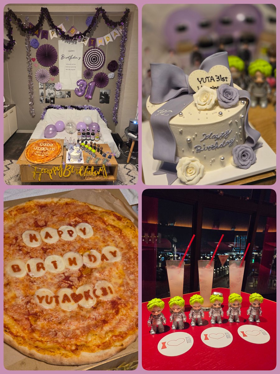 Kcppp929Sc's tweet photo. KC様の31歳

素敵なPartyできました
良き１年になりますように💜
#岸優太誕生祭2026
#YutaKishi https://t.co/rR1nzNOyqP