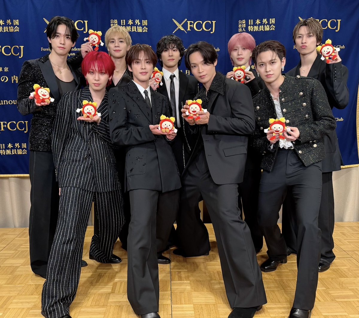 cx_mezamashi's tweet photo. あす30日(水)のめざましテレビエンタメPick Up☝️
あさっての全米デビューを前に東京・日本外国特派員協会で記者会見を行ったJO1にインタビュー🎤
全米デビューEPのタイトル「ANIMAL」にちなみメンバーの中で一番野性的な人を教えてもらったよ✨
一同納得の結果に…😲

☆内容変更の際はご了承下さい https://t.co/dEEinRrBio