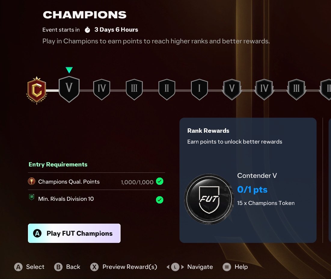 FIFA22_INFO's tweet photo. 🚨 FUT Champs starts Friday

• ✅ Now shows opponents record

Can’t wait to lose to someone 2-7 💀 https://t.co/KA6TdGTCA5