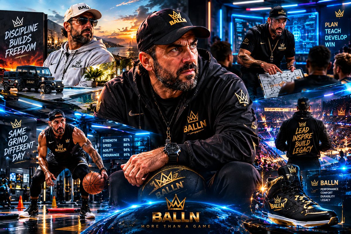 NemesisGustavo's tweet photo. 🏀🔥 BALLN is more than a game — it’s a movement.

From the court to the future, BALLN Token represents the energy behind the culture: ambition, discipline, competition, and community.@BallnToken3
@TheBallnChikn
#BALLN #BALLNToken #Crypto #Web3 #Basketball #NFT #Sports #GRIT https://t.co/SEnS89KvY6
