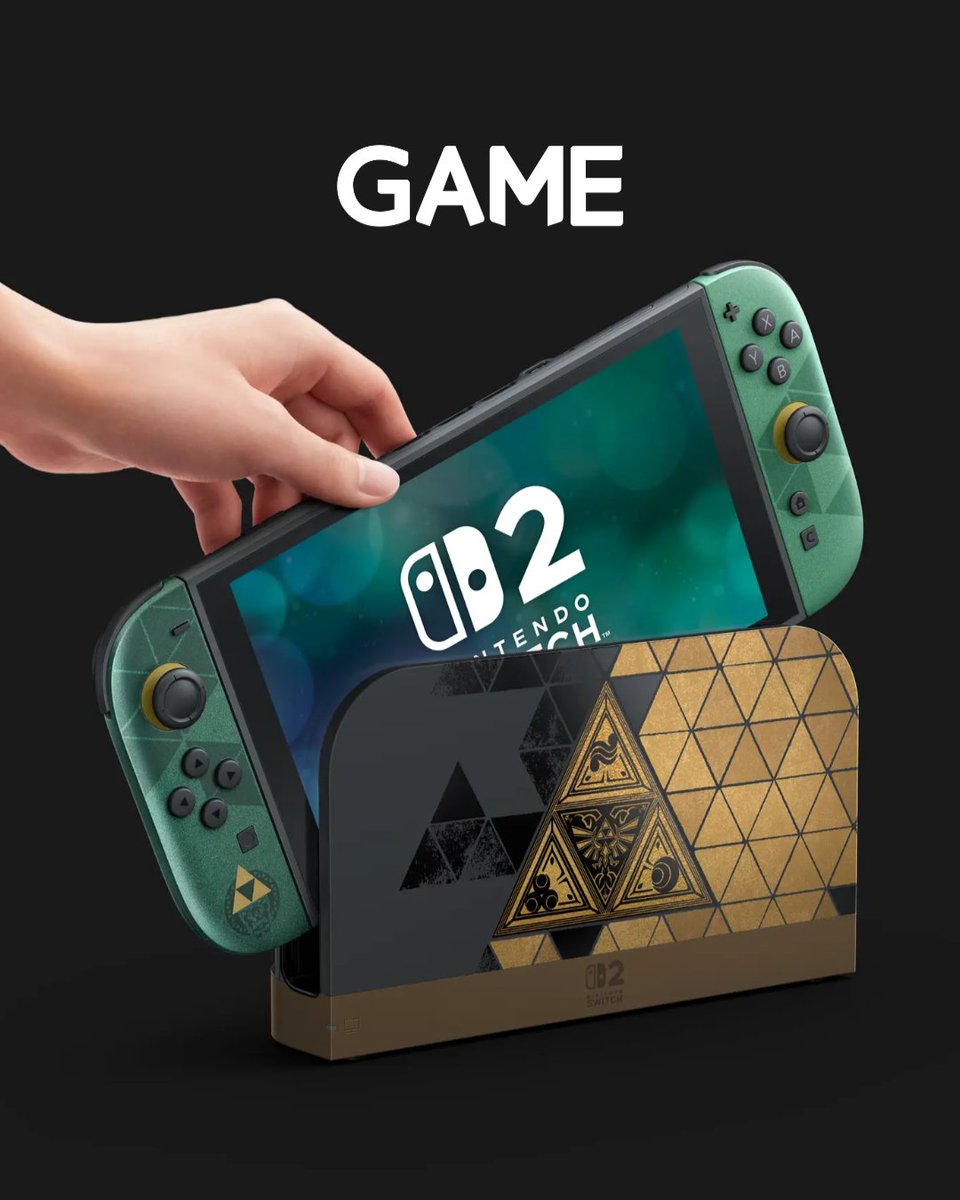 VideojuegosGAME's tweet photo. ¡Hey, listen! 🧚‍♀️ Si te quedaste sin ella, mañana día 30 abriremos reservas de una nueva remesa de consolas Nintendo Switch 2 Edición Zelda 40th.

🖤 [SOCIOS GAME PREMIUM] A partir de las 11:00
💜 [SOCIOS GAME] A partir de las 15:00*
👉 A partir de las 19:00* se abrirán reservas de forma general.

⏱️ ¡Aprovecha y hazte Premium antes del 1 de octubre por solo 19€!

Horario peninsular.
* Disponibilidad sujeta a stock sobrante del tramo anterior.
https://t.co/1PowOze5rU