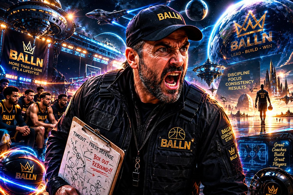 NemesisGustavo's tweet photo. 🏀🔥 BALLN is more than a game — it’s a movement.

From the court to the future, BALLN Token represents the energy behind the culture: ambition, discipline, competition, and community.@BallnToken3
@TheBallnChikn
#BALLN #BALLNToken #Crypto #Web3 #Basketball #NFT #Sports #GRIT https://t.co/SEnS89KvY6