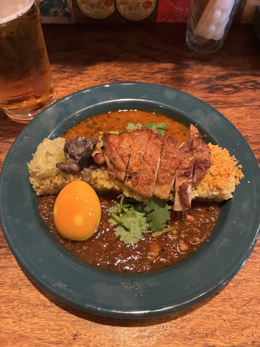 hiroherooo's tweet photo. @knightma310 中目黒の某フレンチビストロの木金限定カレーランチ（辛さ控えめ味わい深め） https://t.co/yQ042yjsEx