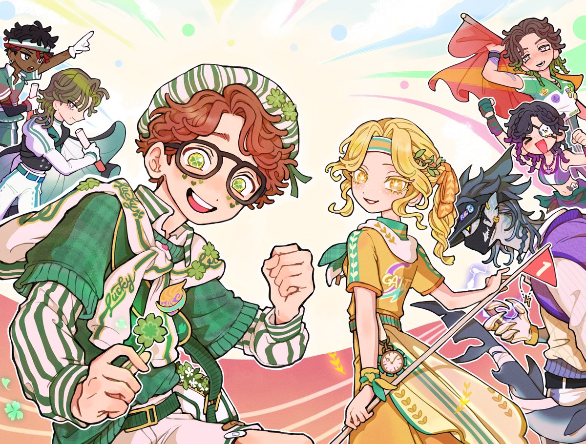 TsunTenPonTen's tweet photo. アジア競技大会イベントイラストを制作させていただきました🥳GOOD LUCK!!🍀
#IdentityV
#光と夢を追って
#第五人格 https://t.co/eqCOX3WFBB