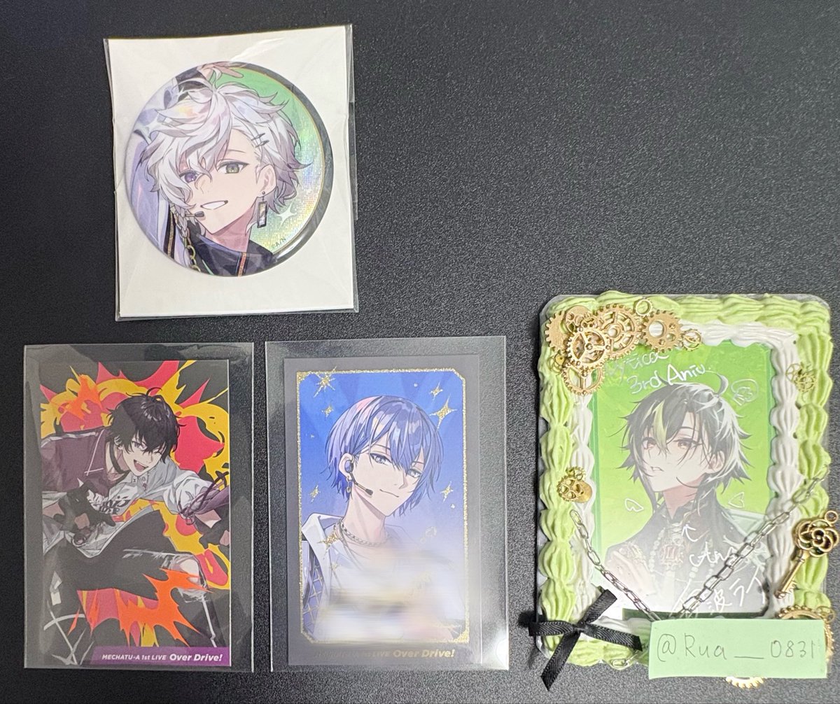 Rua__0831's tweet photo. 交換 にじさんじ MECHATU-A 1st LIVE Over Drive!  缶バッジ 缶バ  Oriens Dytica

譲┊︎画像1枚目

求┊︎画像二枚目

︎︎⟡郵送での交換のみ
︎︎⟡西💙の方は条件良い方優先させていただきます🙇‍♀️💦

検索からでもお気軽にお声掛けください🙌 https://t.co/fHVd8m9NQh