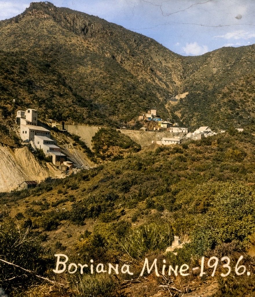 LibertyMinerals's tweet photo. BORIANA: THEN / NOW / NEXT

THEN: Historic U.S. tungsten producer.

NOW: Liberty is reassessing the broader system, not explored since 70’s.

NEXT: Build on the existing geological model, drill the targets and let the evidence demonstrate the true scale of the undefined system. https://t.co/Tz18yz1pR3