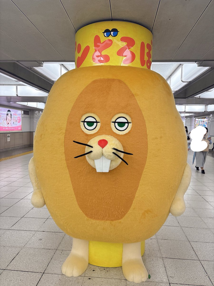 mamimumemoimoi5's tweet photo. 池袋にパンどろぼう居た〜！！！！！ https://t.co/KsWKoZiUda