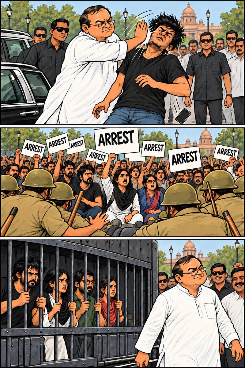 ArvndTegginmath's tweet photo. The public demanded arrest. The authorities listened. https://t.co/C1CRiQNPEk