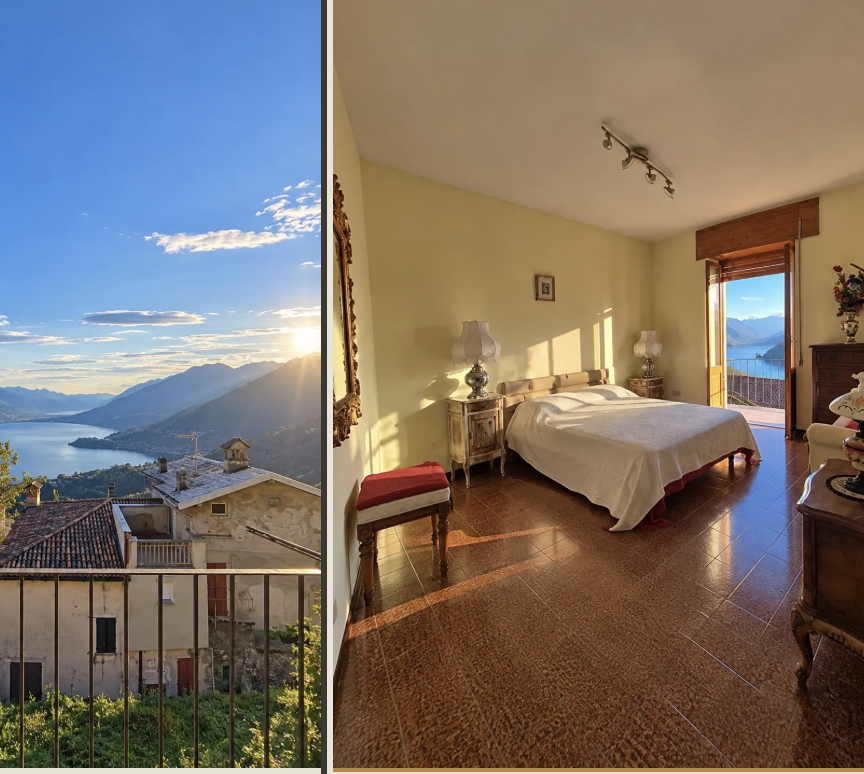mrstartups's tweet photo. 🏡 Your own HOME ON LAKE COMO 🇮🇹 for €85K?!  

 Tourists are paying up to €300/night to stay in places like this.  

✨ Add beautiful photos 
🛋️ Give the interior a stylish upgrade 
📸 Market it properly 

And in around 3 years of rentals… the house could practically pay for itself. Would you do it? 

👀 I found it here 🔽