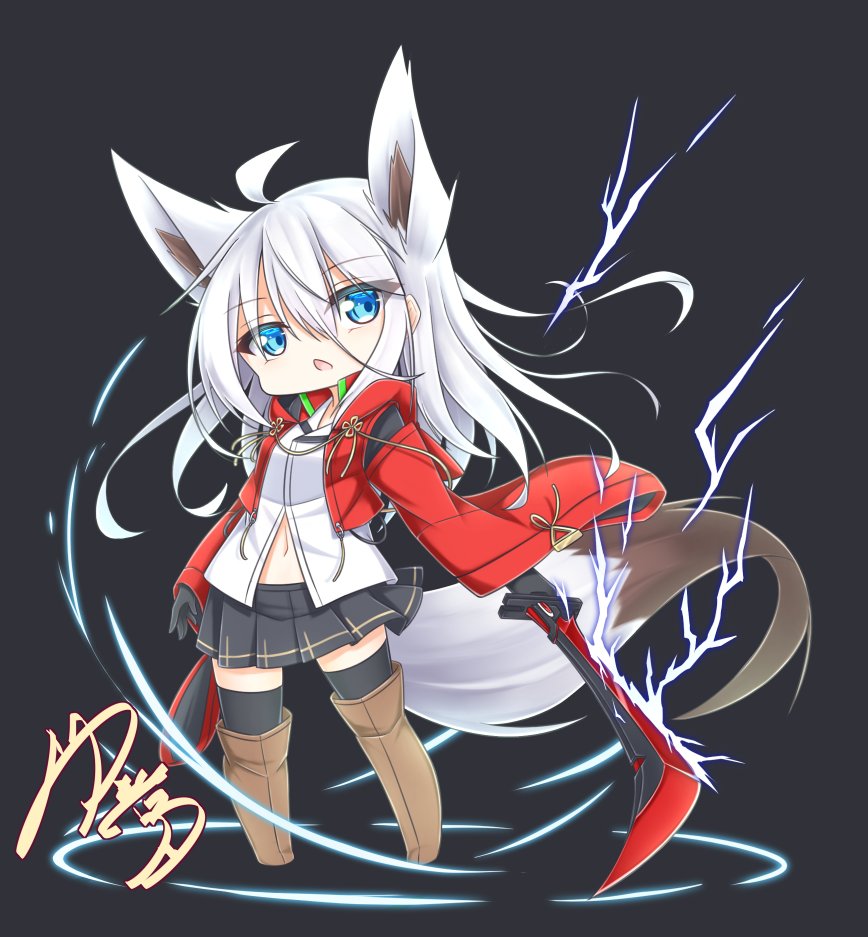 haku_yukishiro's tweet photo. うちの子ちゃん達（ちびけもの姿） https://t.co/EoUNoWNfr1