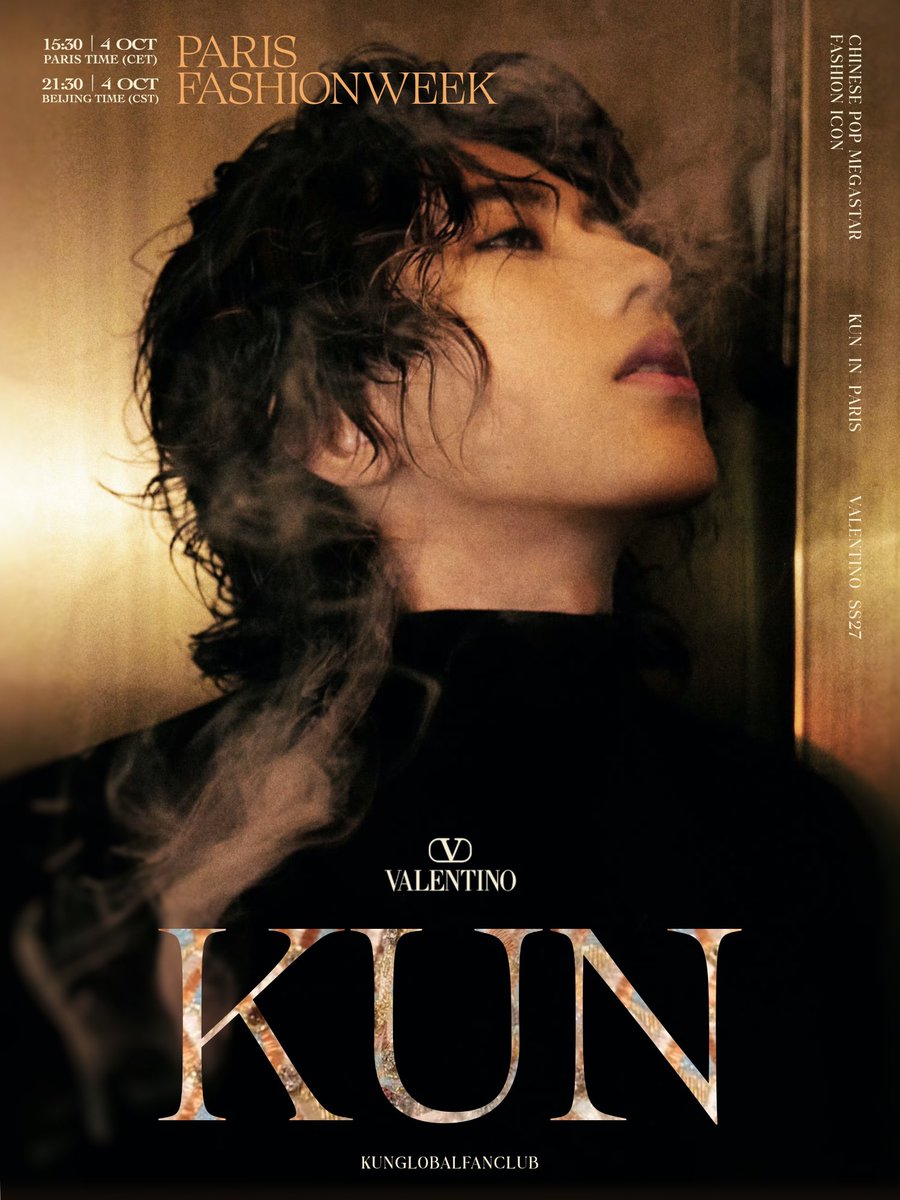 potassium656211's tweet photo. Paris grand show, witness KUN’s top fashion temperament.

KUN for Valentino in paris
#KUN #valentino #KUNxValentinoSS27 #ValentinoSS27
@kun_officialx @MaisonValentino https://t.co/tVeuJ0MFRZ