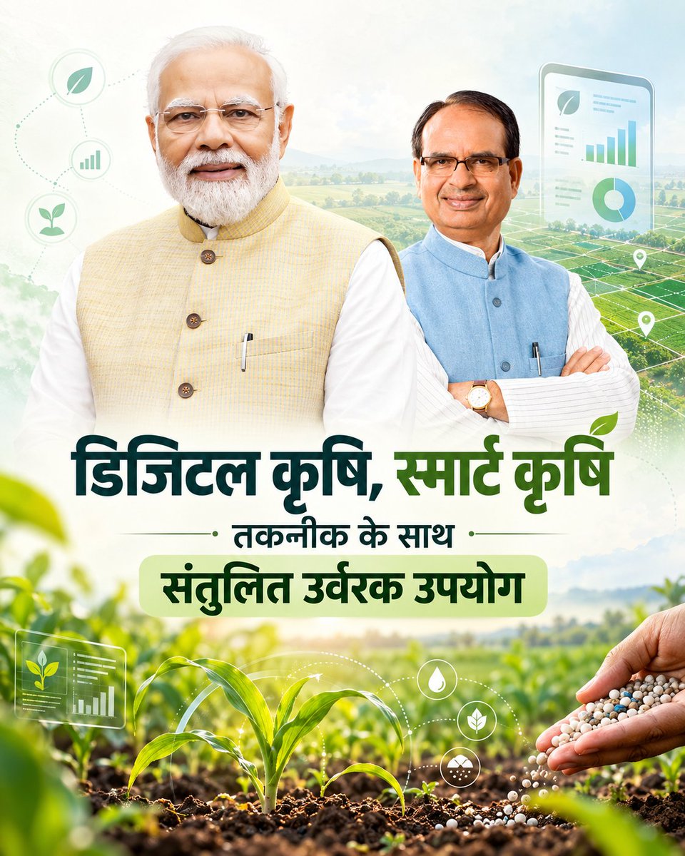 icarindia's tweet photo. डिजिटल कृषि और उर्वरकों के संतुलित उपयोग को लेकर National Conference on Agriculture for Rabi Campaign 2026 में महत्वपूर्ण विचार-विमर्श।
#RabiConference2026 @ChouhanShivraj  @AgriGoI https://t.co/vLO2xunKy5