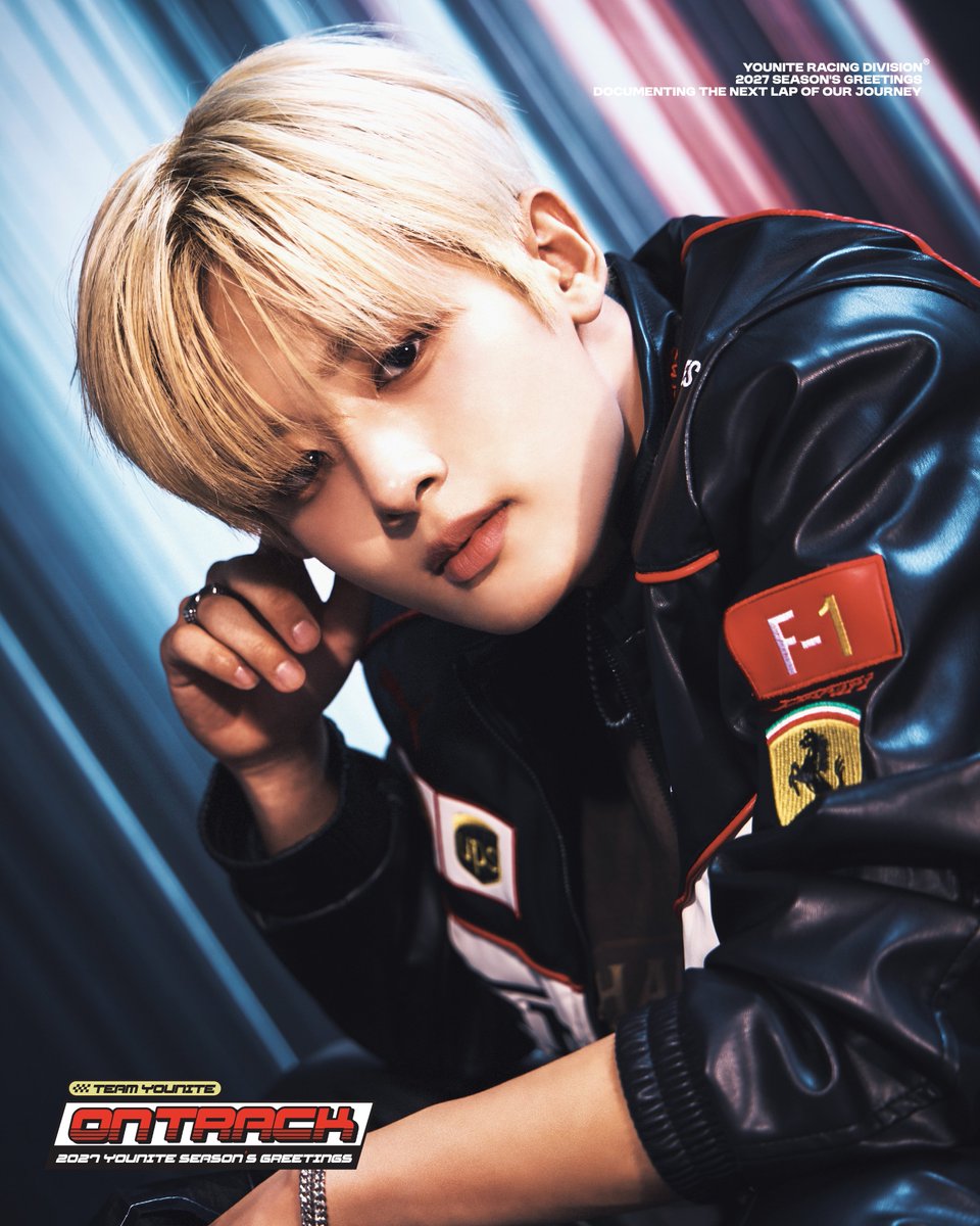 YOUNITE_offcl's tweet photo. 2027 YOUNITE SEASON'S GREETINGS 
[TEAM YOUNITE: ON TRACK] 

𝘾𝙊𝙉𝘾𝙀𝙋𝙏 𝙋𝙃𝙊𝙏𝙊 🏁

📅 2026.10.05 (MON) 14:00 (KST) ~

#YOUNITE #유나이트
#은호 #EUNHO
#스티브 #STEVE
#형석 #HYUNGSEOK
#우노 #WOONO 
#TEAM_YOUNITE #ON_TRACK https://t.co/awRkUdPTMi