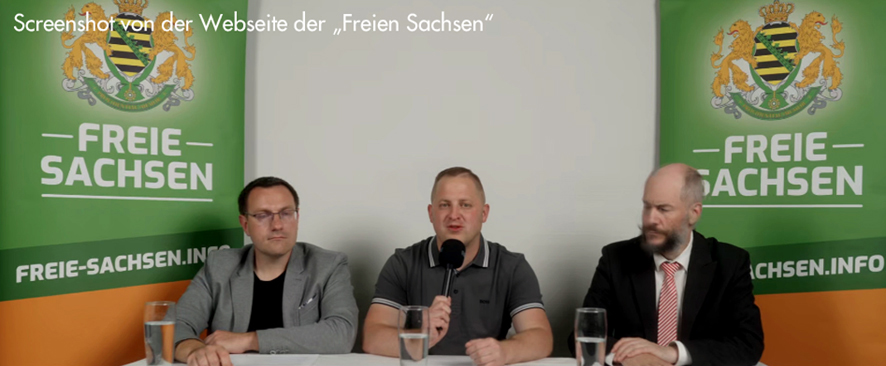 PascalBeucker's tweet photo. (6/6) Inzwischen hat Michel Brück - wie etliche seiner Kameraden - rübergemacht in den Osten und ist bei den rechtsextremen "Freien Sachsen" aktiv. Die bieten auf ihrer Homepage auch selbstgemachte „Presseausweise“ an. Ist er etwa mit so 'nem Wisch auf die CDU-Wahlparty gekommen? https://t.co/lQxNU53CYV