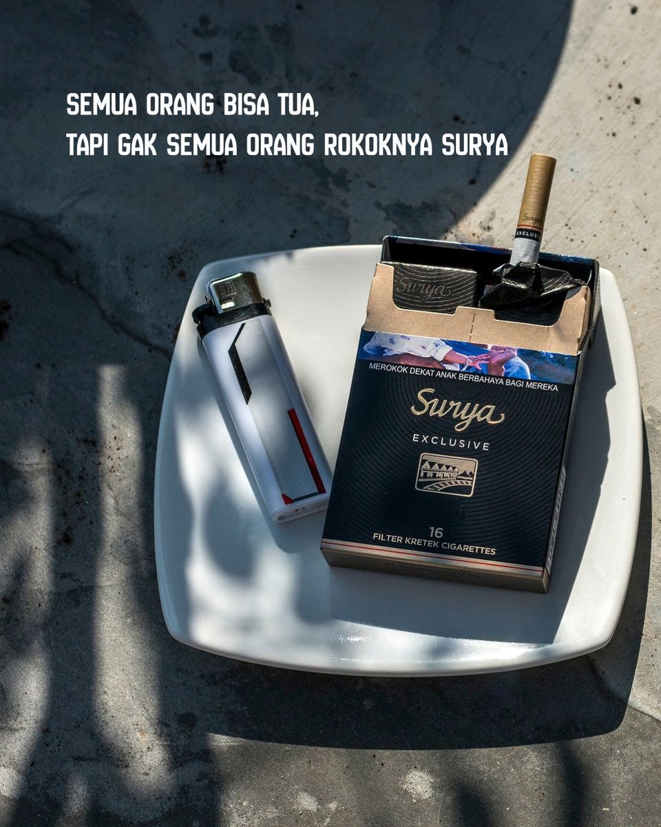 rokok_indonesia's tweet photo. Emang ada yang rokoknya Surya Exclusif tiap hari? 🗿

#rokokindonesia https://t.co/kW8PUXkb9Y