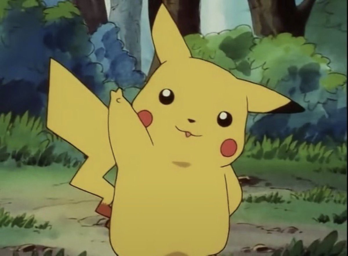 pokemon_twts's tweet photo. Say hi to pikachu or have a terrible October https://t.co/2qmztKHeZr