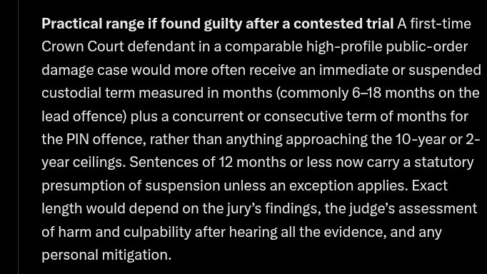 tesssummers98's tweet photo. @TRobinsonNewEra So he'll be in prison for six months before his trial. That's equivalent to a 9 to 12 month sentence. As he'd likely get less than that if found guilty this is a travesty of justice. https://t.co/PgAyMqf4MS