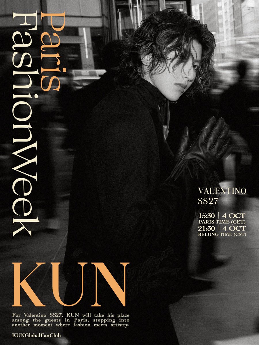 potassium656211's tweet photo. Powerful and elegant, KUN steals all attention.

KUN for Valentino in paris
#KUN #valentino #KUNxValentinoSS27 #ValentinoSS27
@kun_officialx @MaisonValentino https://t.co/YBVxyDaUcu