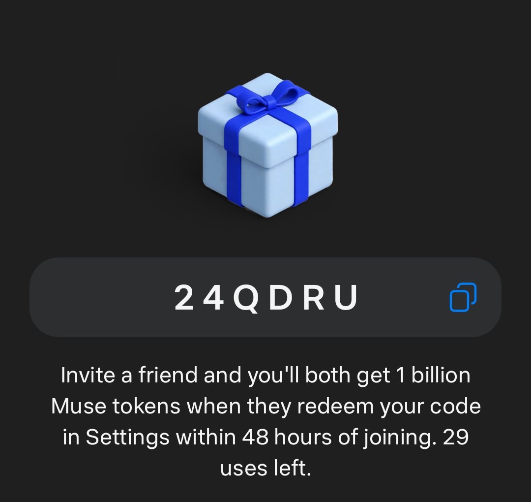 Arsyadapp's tweet photo. BANSOS 1 MILIAR TOKEN MUSE AI (Meta) 🎁

Tutorial ada di komen👇 https://t.co/oGVbjFO27W