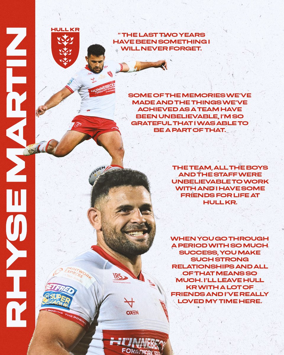 hullkrofficial's tweet photo. Rhyse reflects on his time as a Robin and an incredible career ❤️ 💬

#UpTheRobins🔴⚪️ https://t.co/sR5OYEilgB