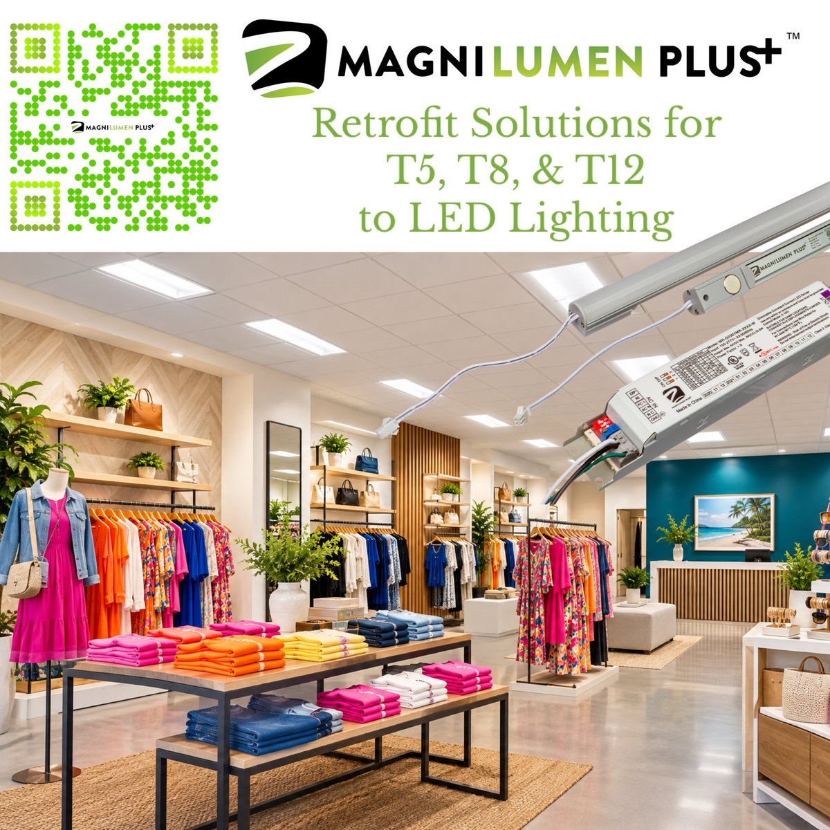 ZLEDLighting's tweet photo. 💡Retrofitting T5, T8, & T12 is easy as 1, 2, 3! #MagnilumenPlus+ fits into almost any existing linear fluorescent lighting fixture. ⚡️The perfect lighting upgrade for hospitals, schools, offices, dealerships, warehouses, & retail stores. 🌐https://t.co/VSgTZrYhy9
#zledlighting https://t.co/ptpGQ8Mx2n